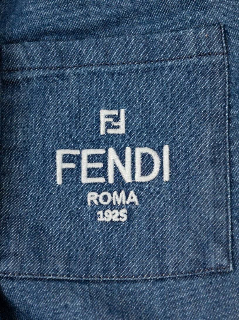 Denim junior trousers