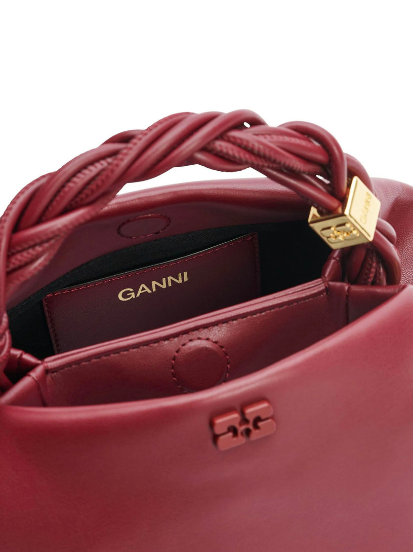 GANNI Bou small leather bag
