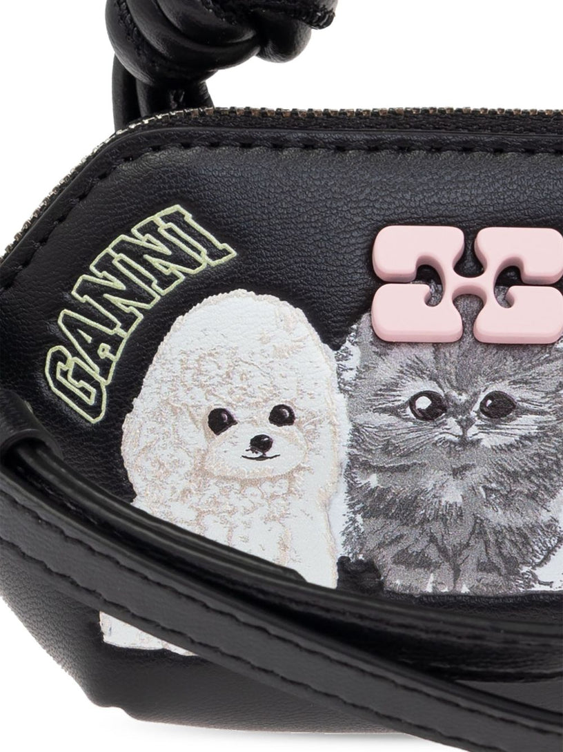 Bou bag with animal print