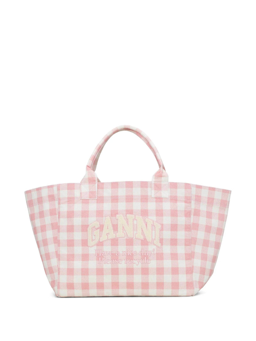 Vichy Check XXL Tote