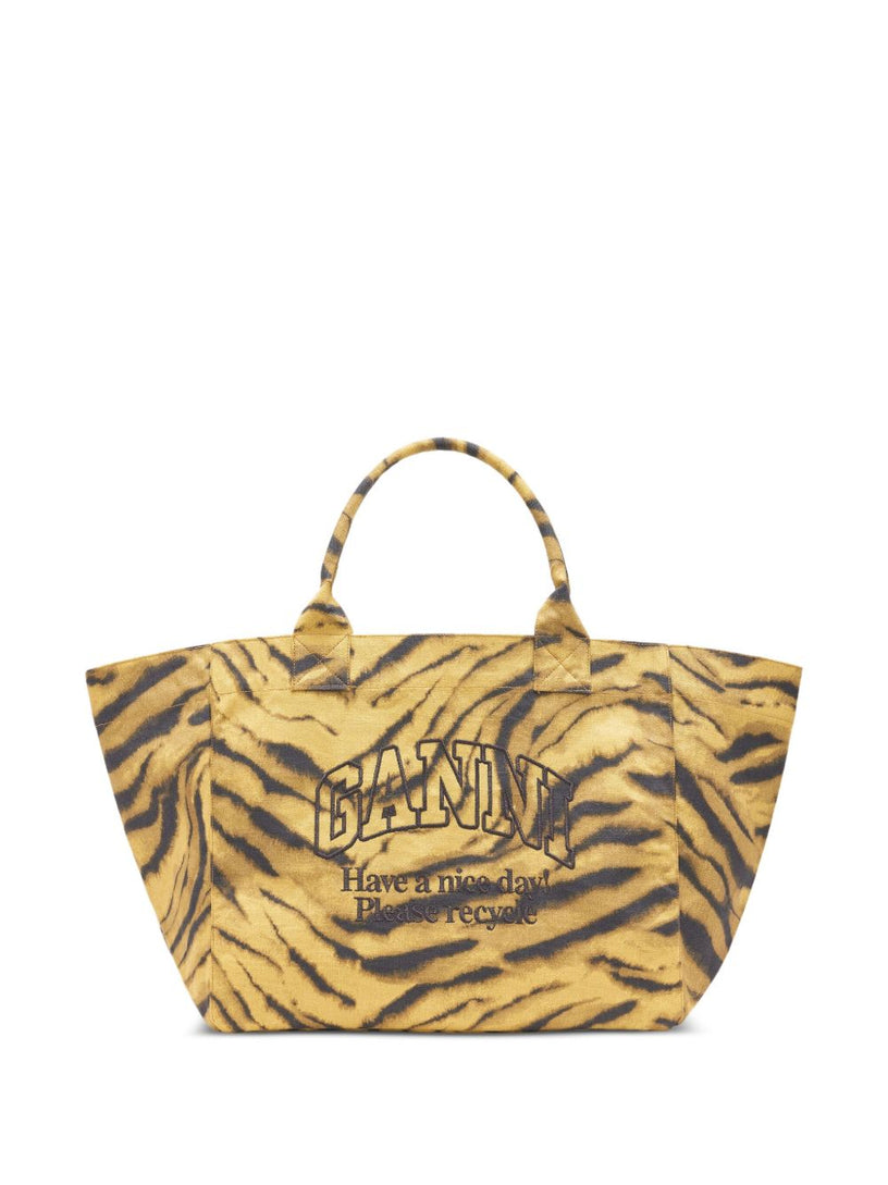Zebra Print XXL Tote