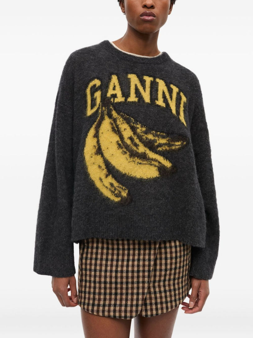 Banana Graphic Sweater