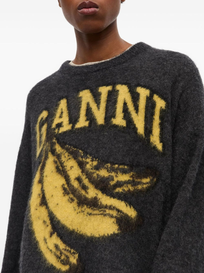 Banana Graphic Sweater