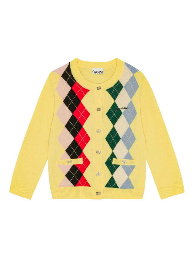 Check Cardigan