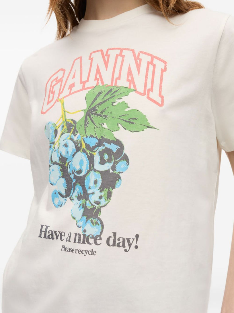 Grapes Print T-shirt