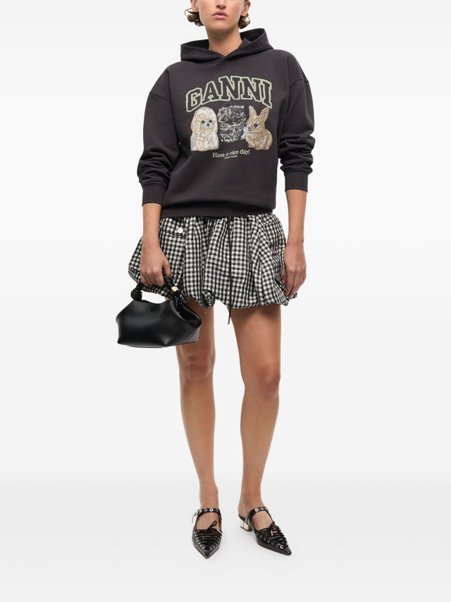 Animal Print Hoodie