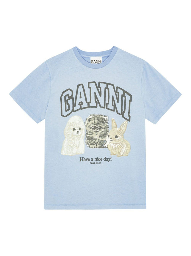 Animal print T-shirt