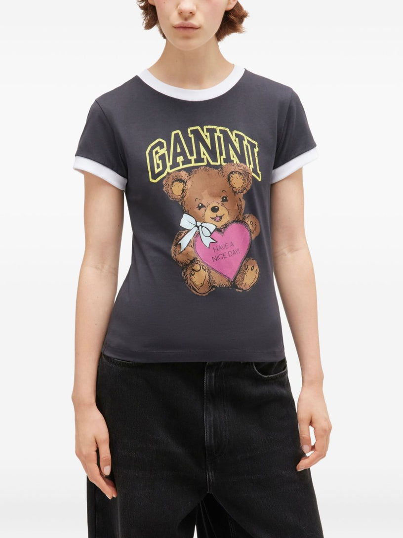 Cropped Teddy T-shirt