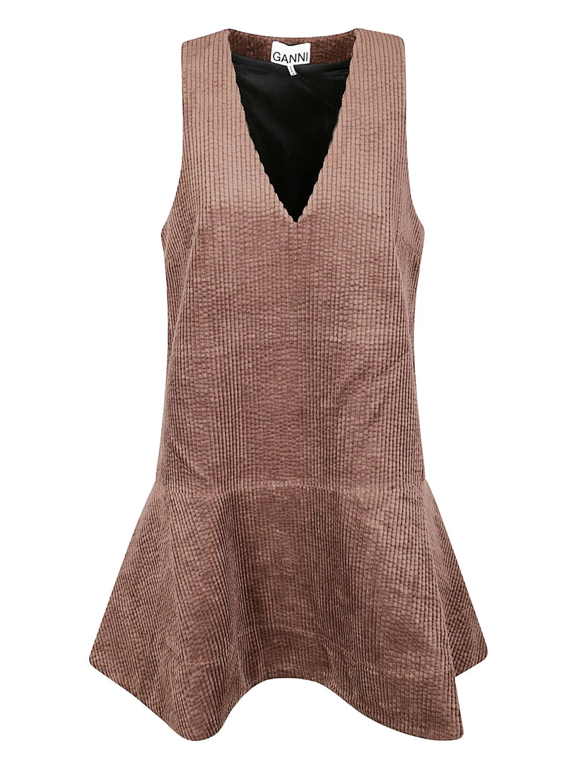 Corduroy Mini Dress