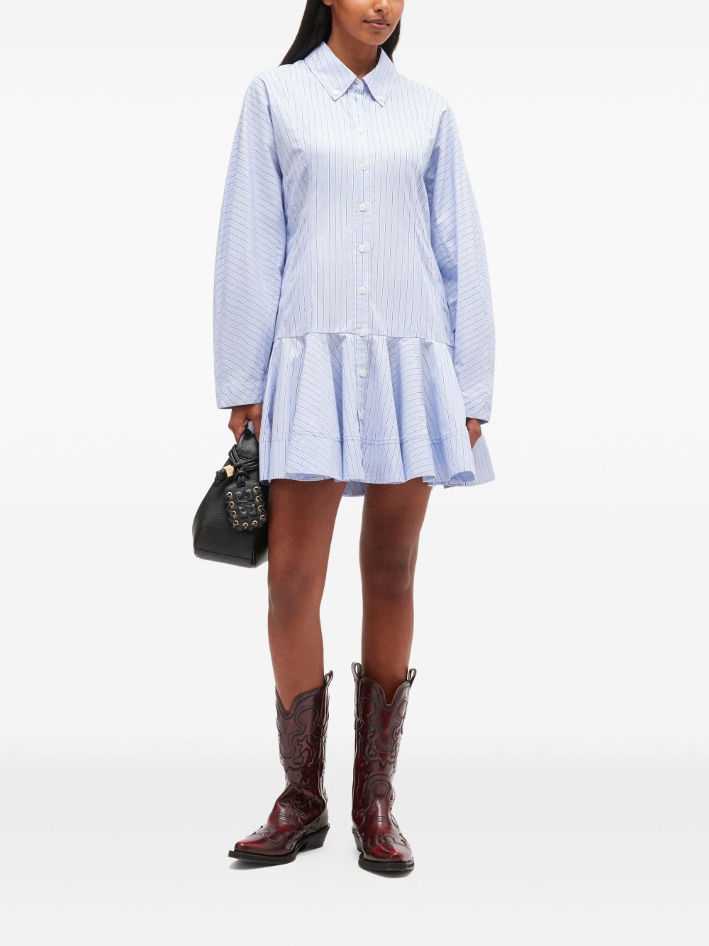Stripe Shirt Dress