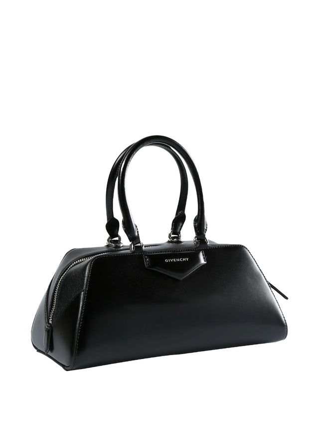 Antigona East-West Small Leather Box Bag