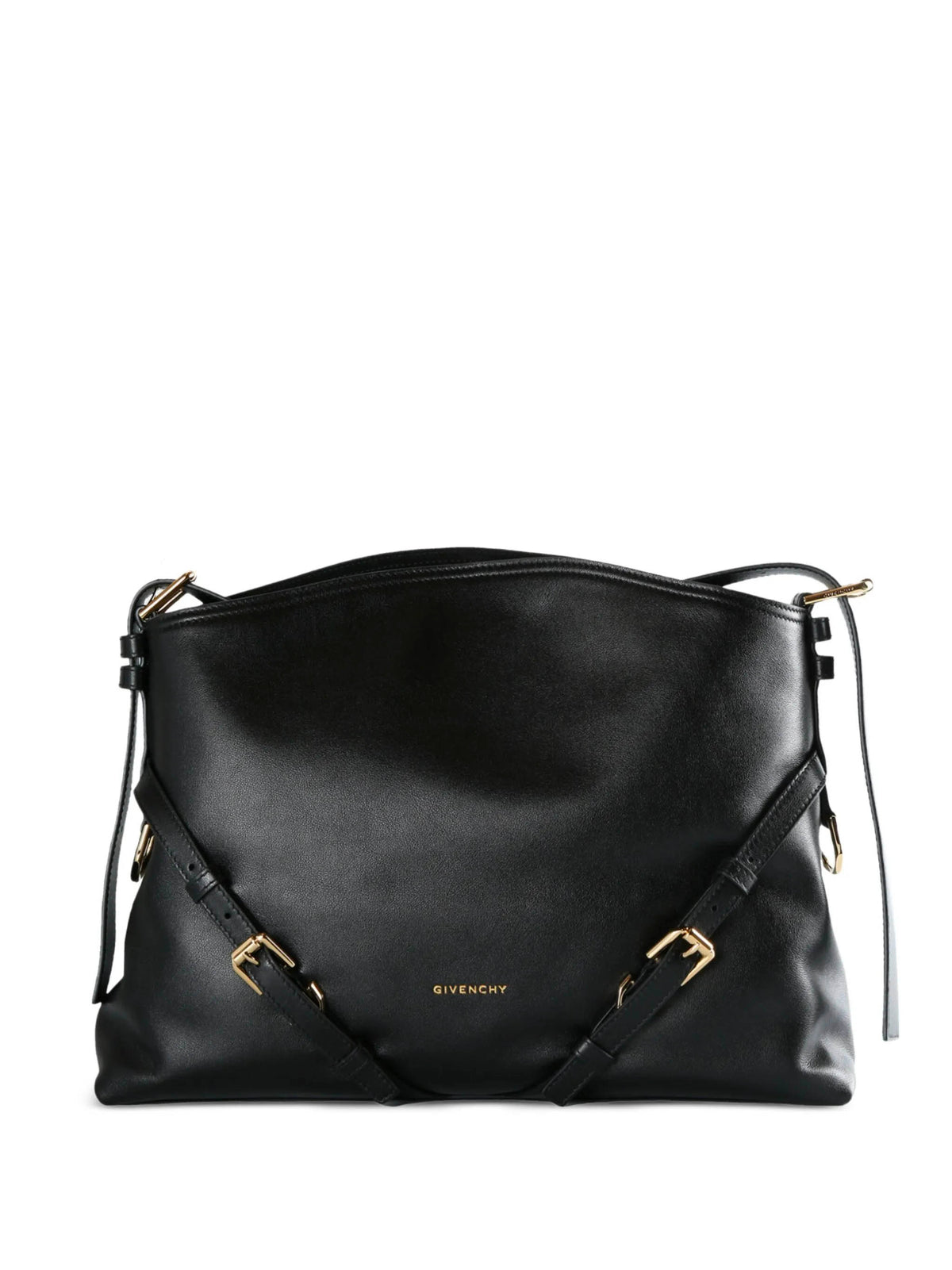 Voyou Medium Bag in Glossy Leather