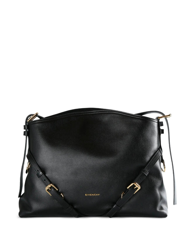 Voyou Medium Bag in Glossy Leather