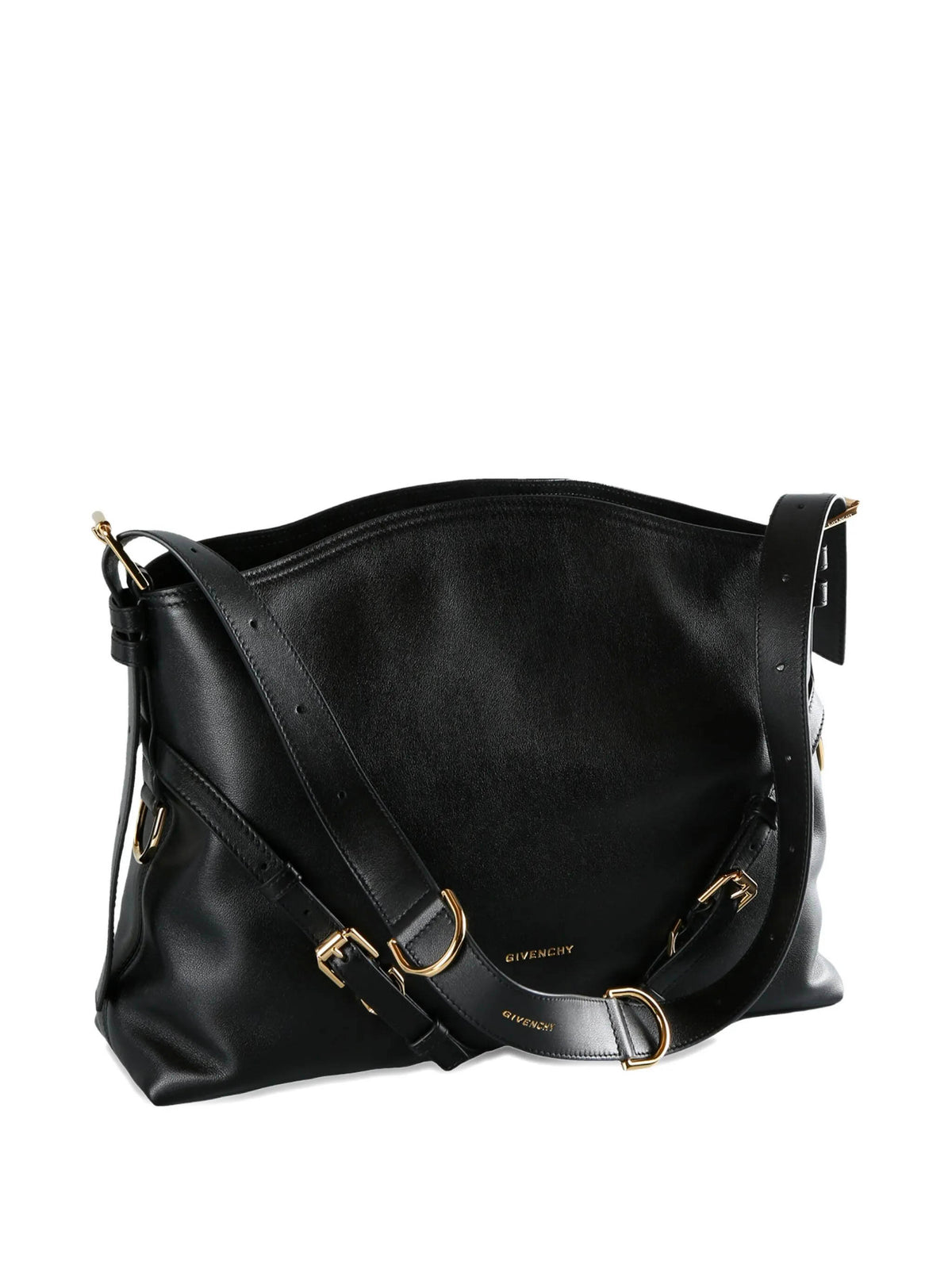 Voyou Medium Bag in Glossy Leather