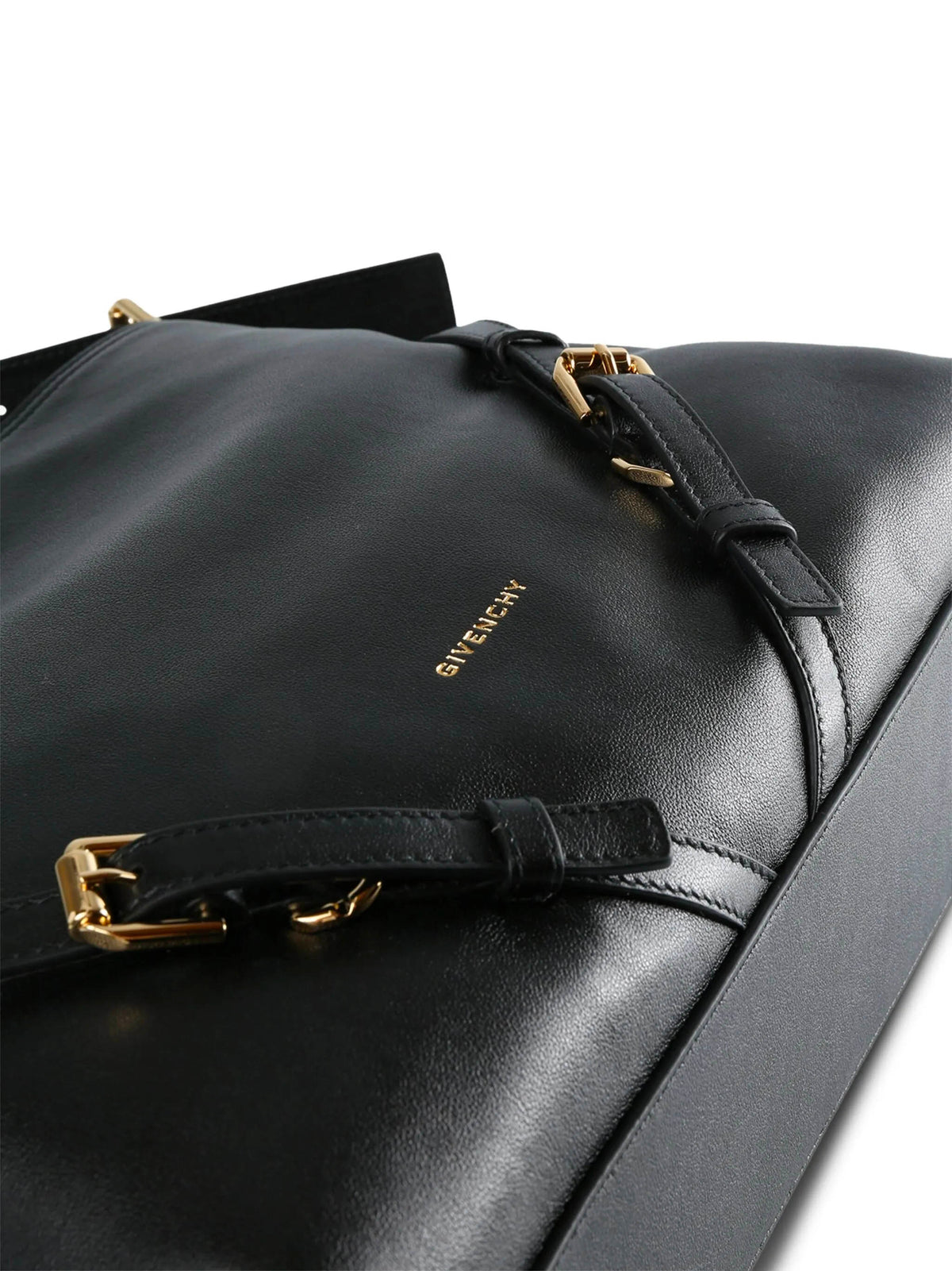 Voyou Medium Bag in Glossy Leather