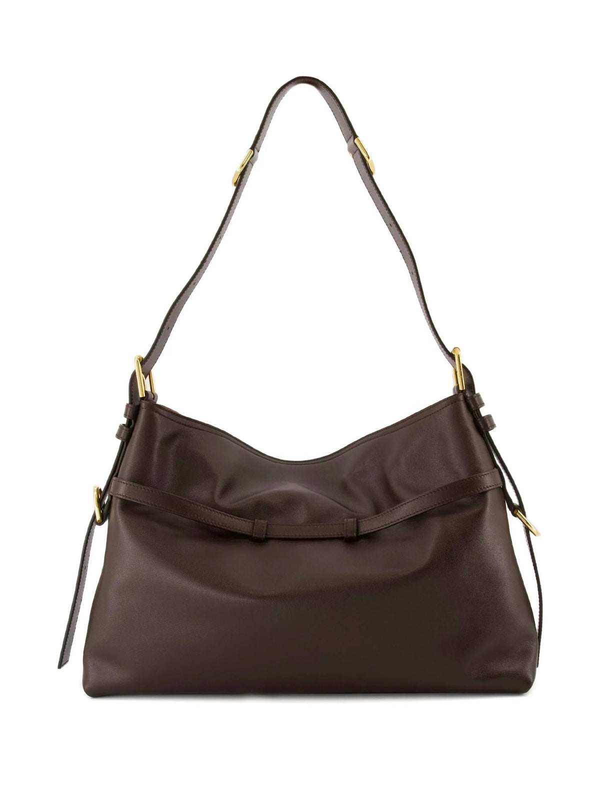Voyou Medium Bag in Glossy Leather