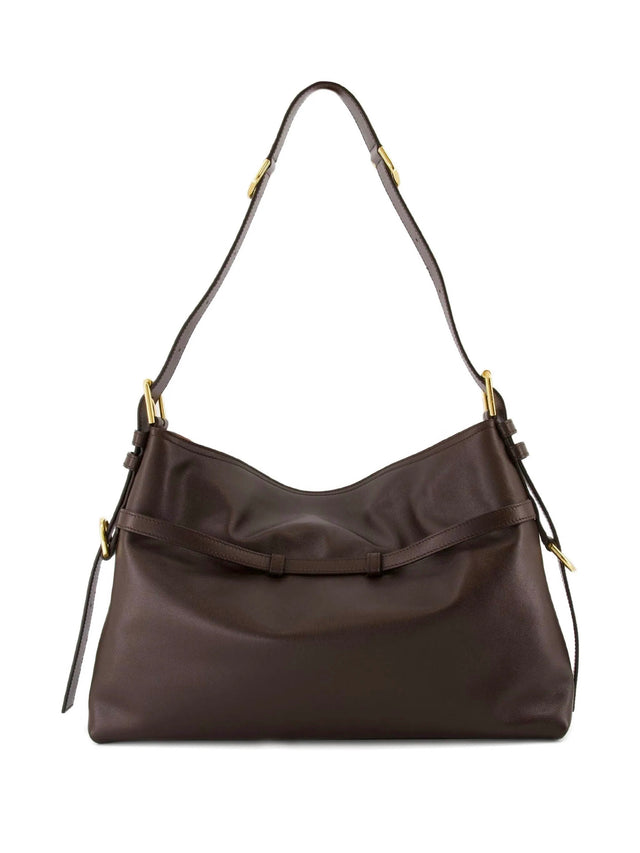 Voyou Medium Bag in Glossy Leather