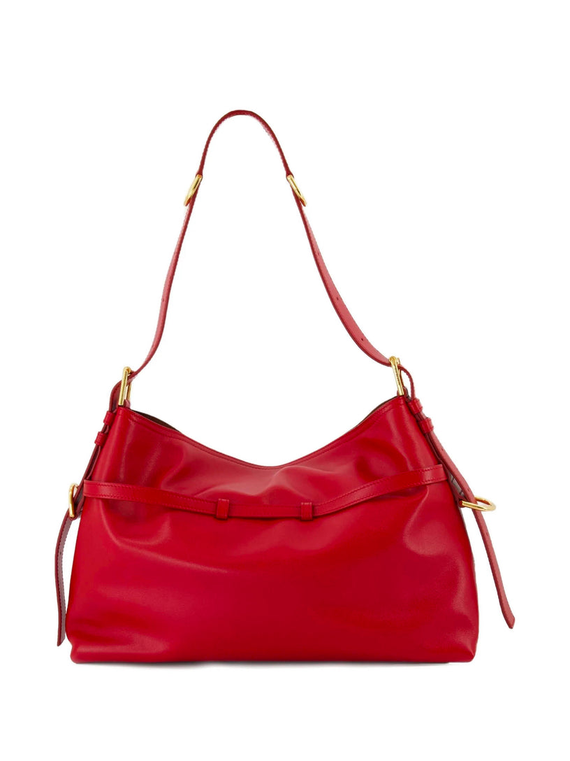 Voyou Medium Bag in Glossy Leather