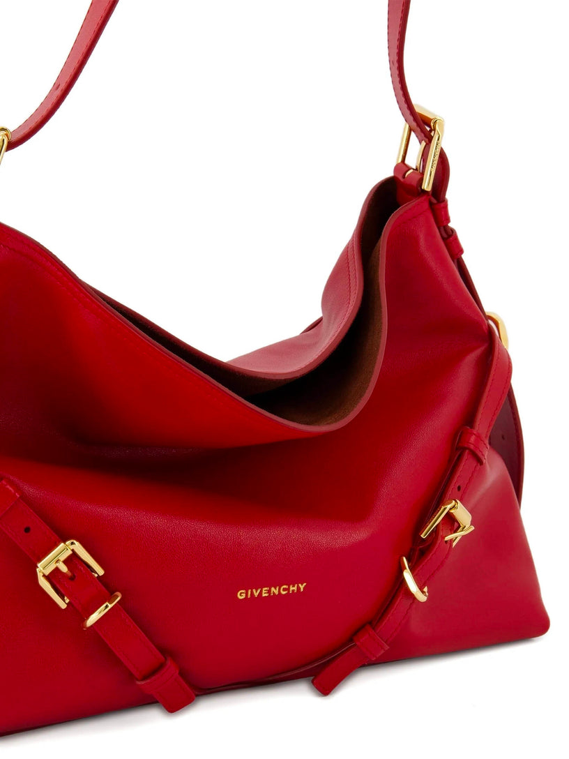 Voyou Medium Bag in Glossy Leather