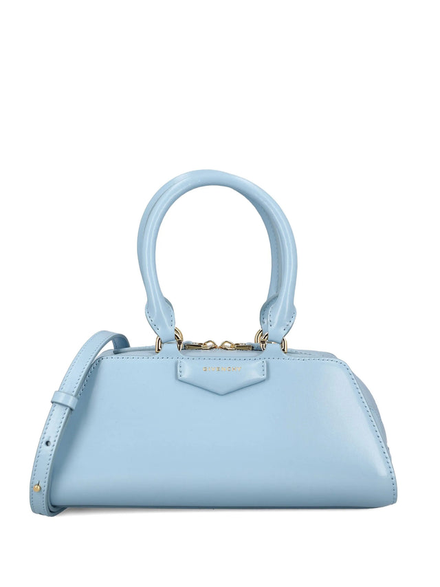 Antigona East-West Mini Leather Box Bag