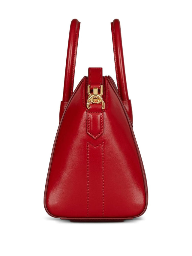 Mini Antigona bag in Box leather