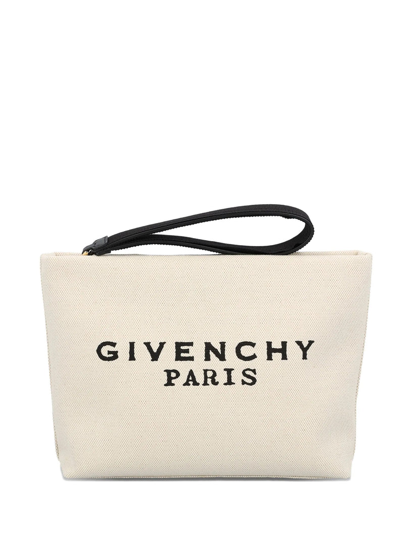 Givenchy canvas clutch bag