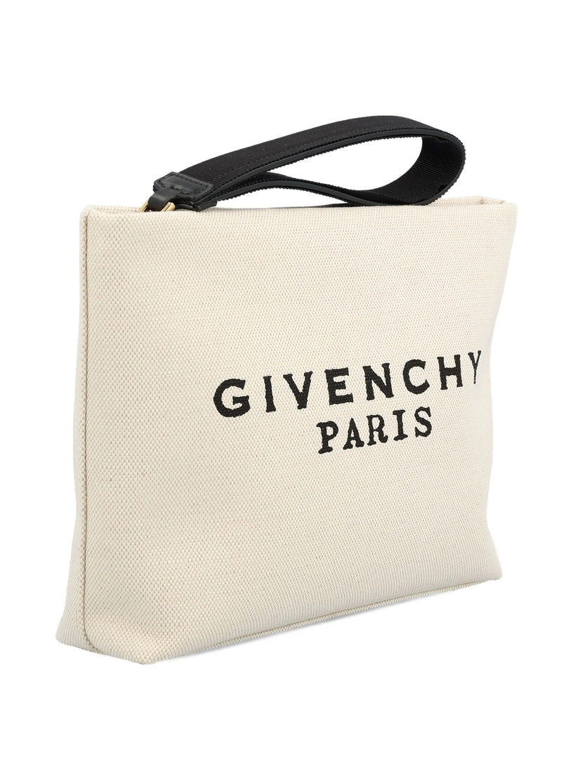 Givenchy canvas clutch bag