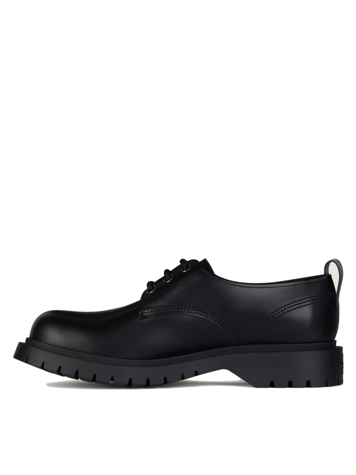 Leather derby shoes