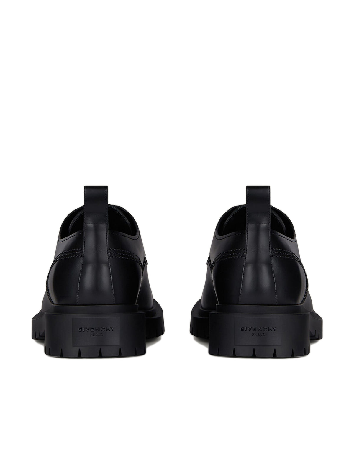 Leather derby shoes