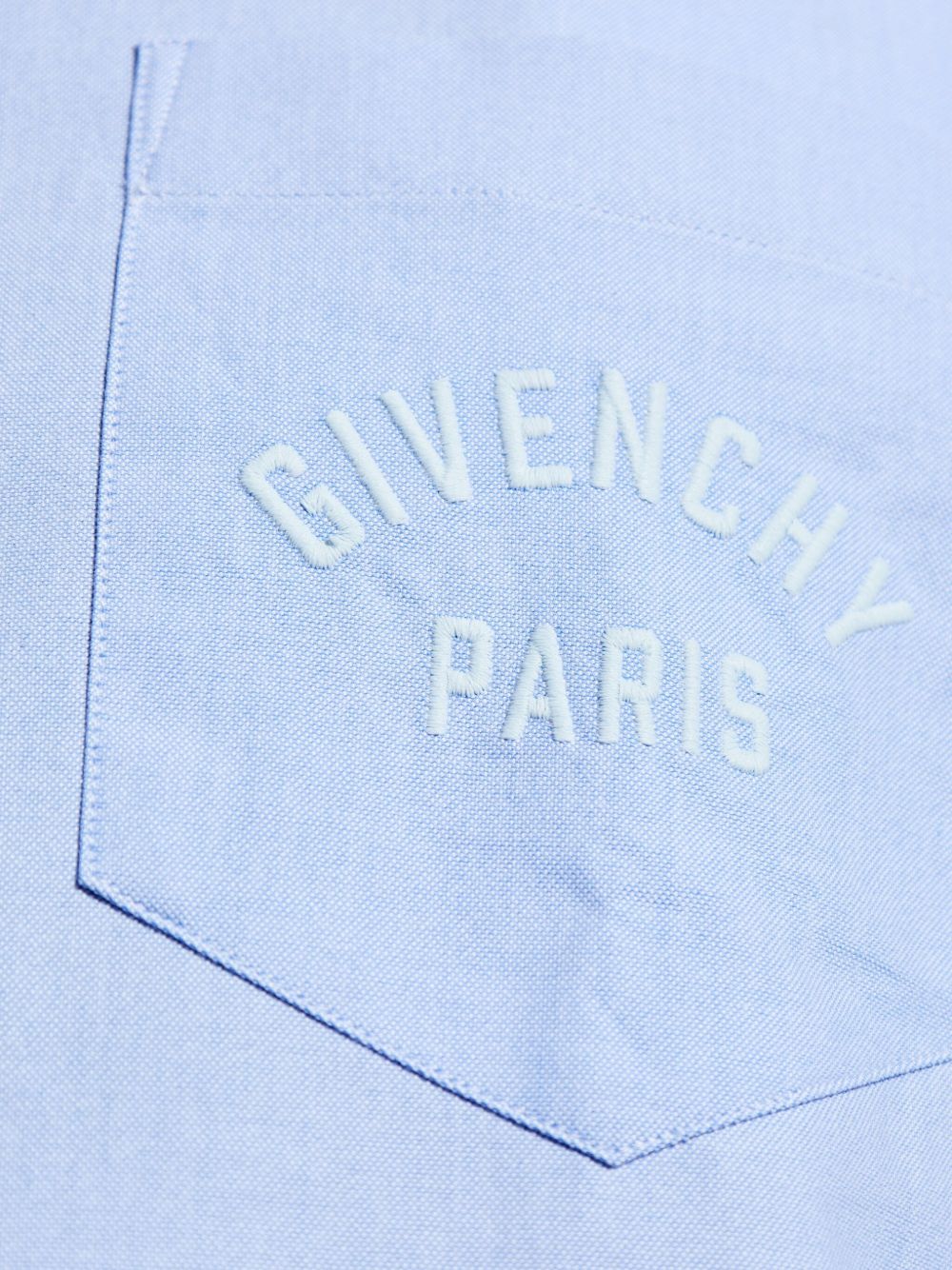 Givenchy embroidered pocket shirt