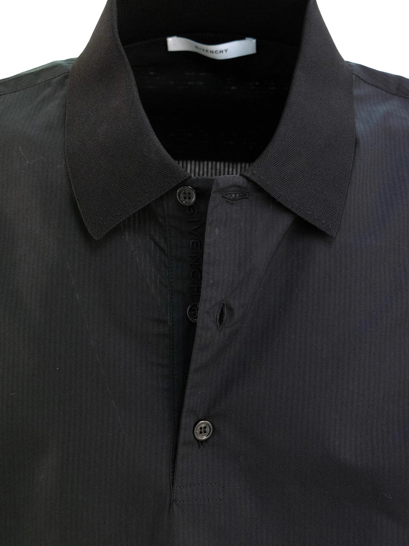 Long-sleeved polo shirt