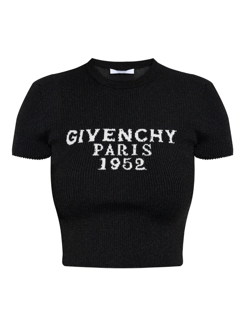 Thin ribbed crop top