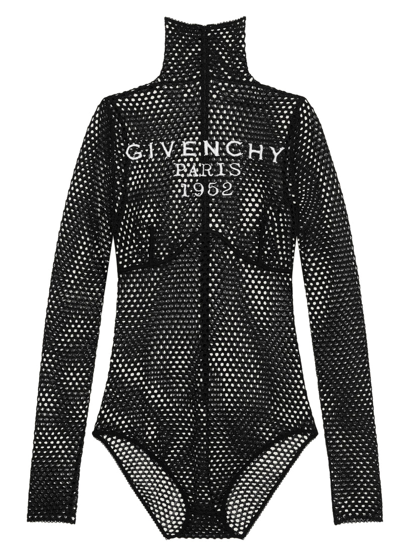 Body in mesh with GIVENCHY signature