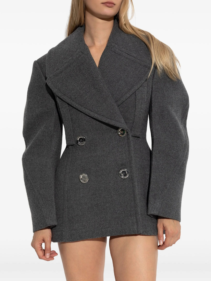 Wool peacoat