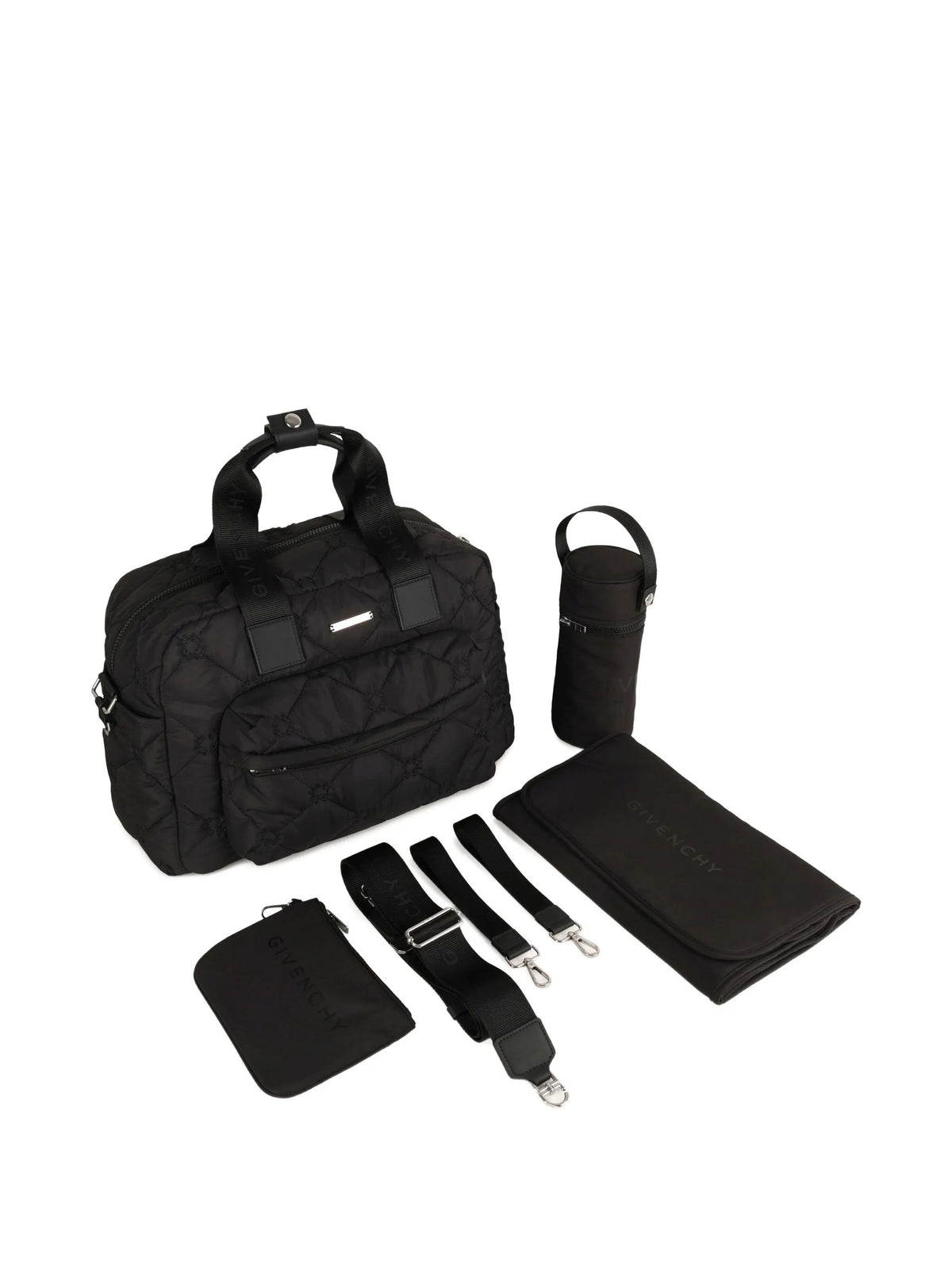 Quilted changing bag