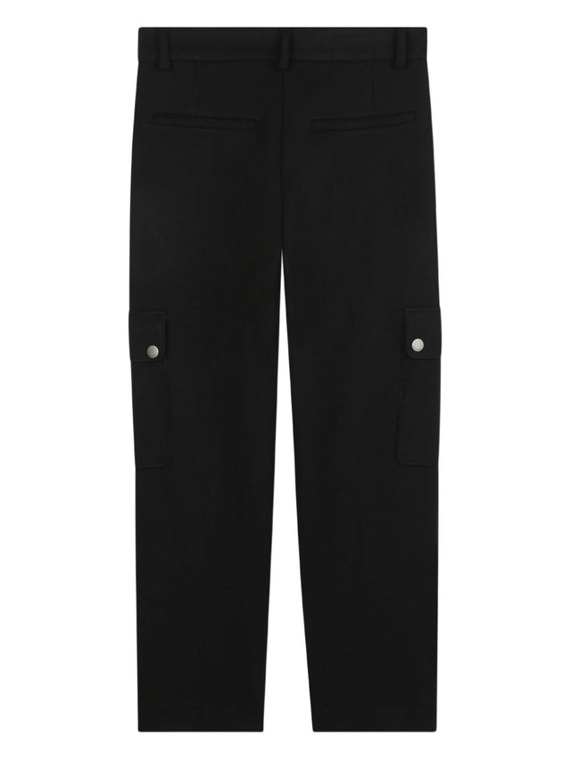 Logo-appliqué cargo trousers
