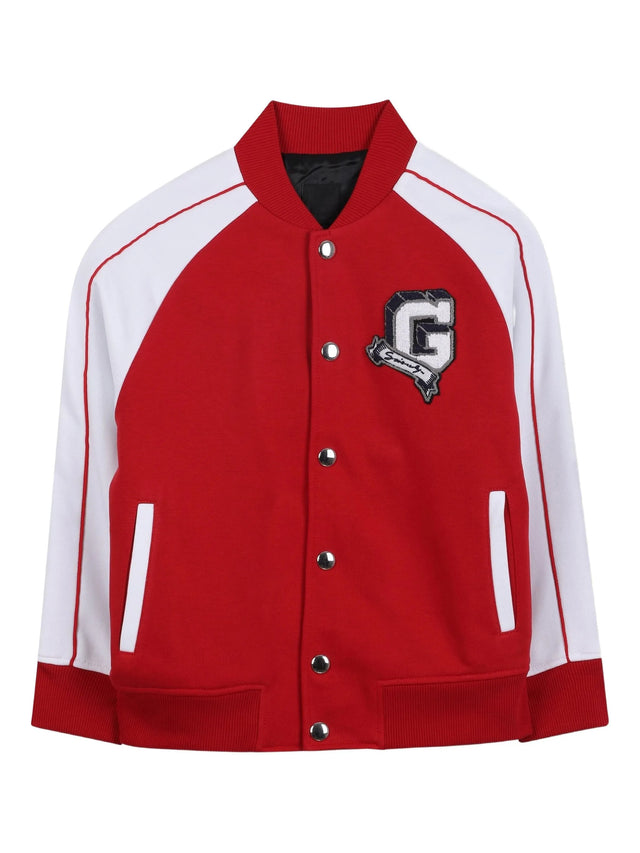 Logo bomber jacket