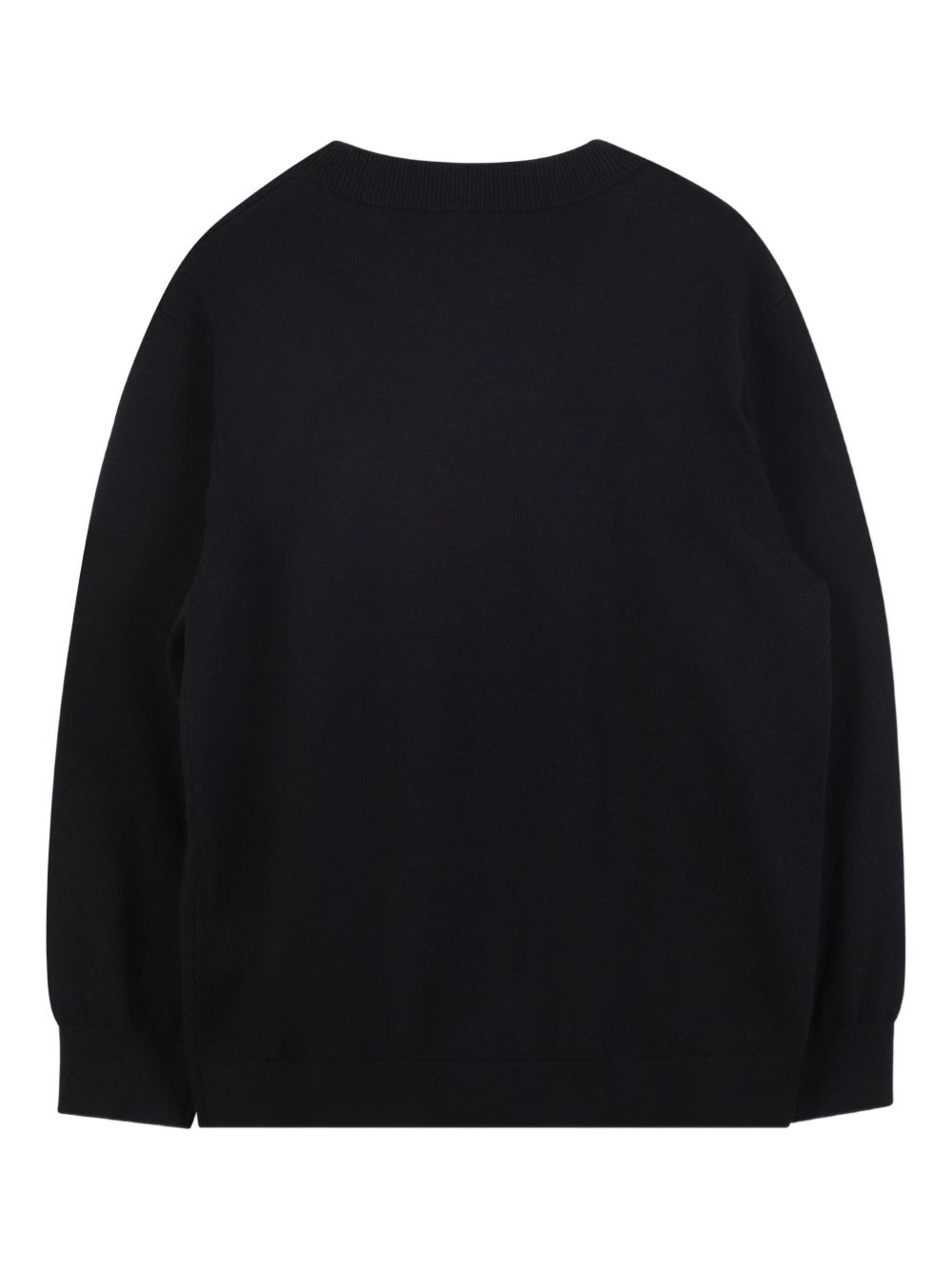 Logo-patch sweater