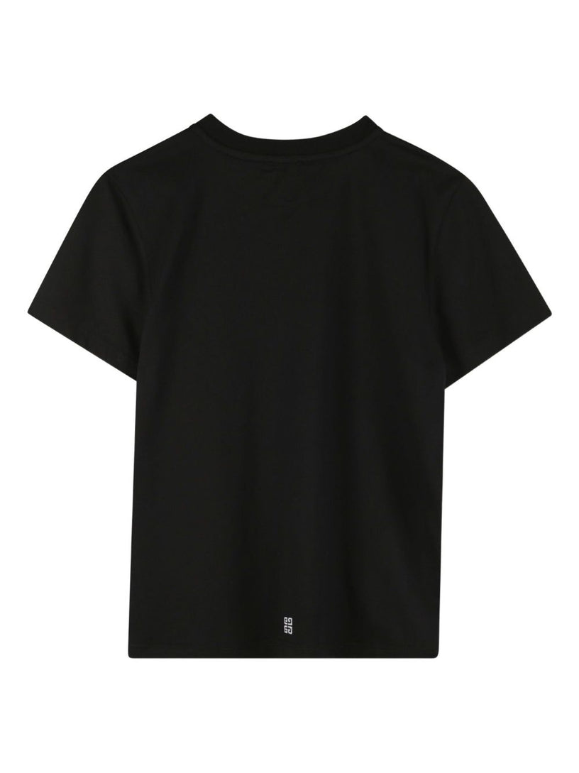 Label-applique T-shirt