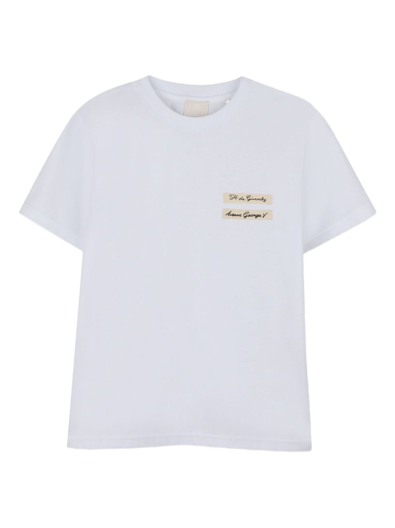 Label-applique T-shirt