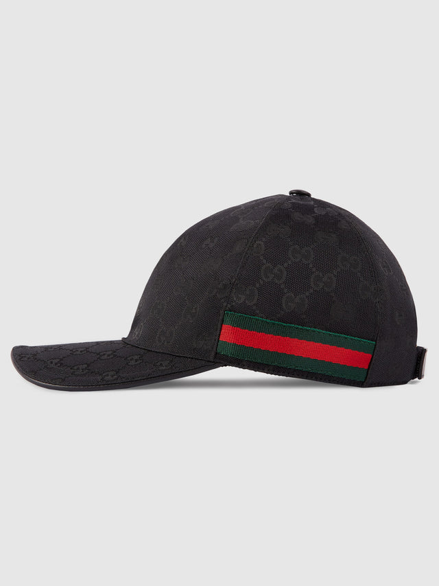 Original GG canvas baseball hat with Web