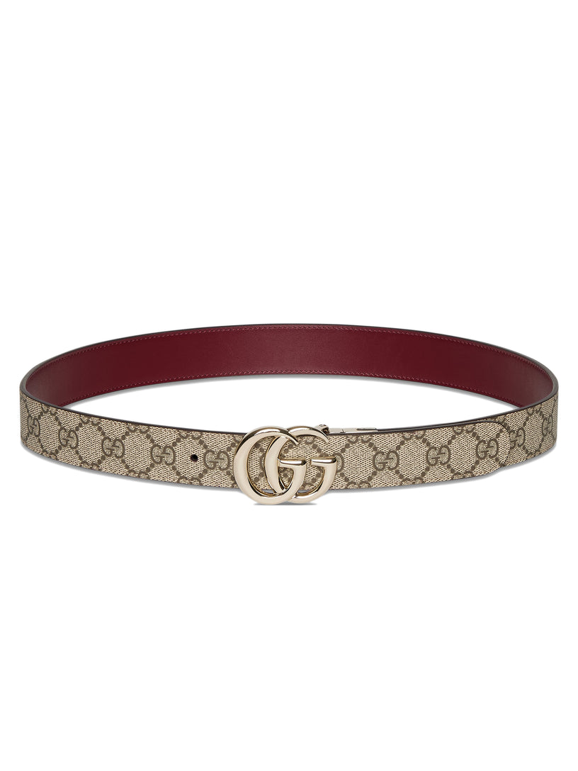 GG Marmont Reversible Wide Belt