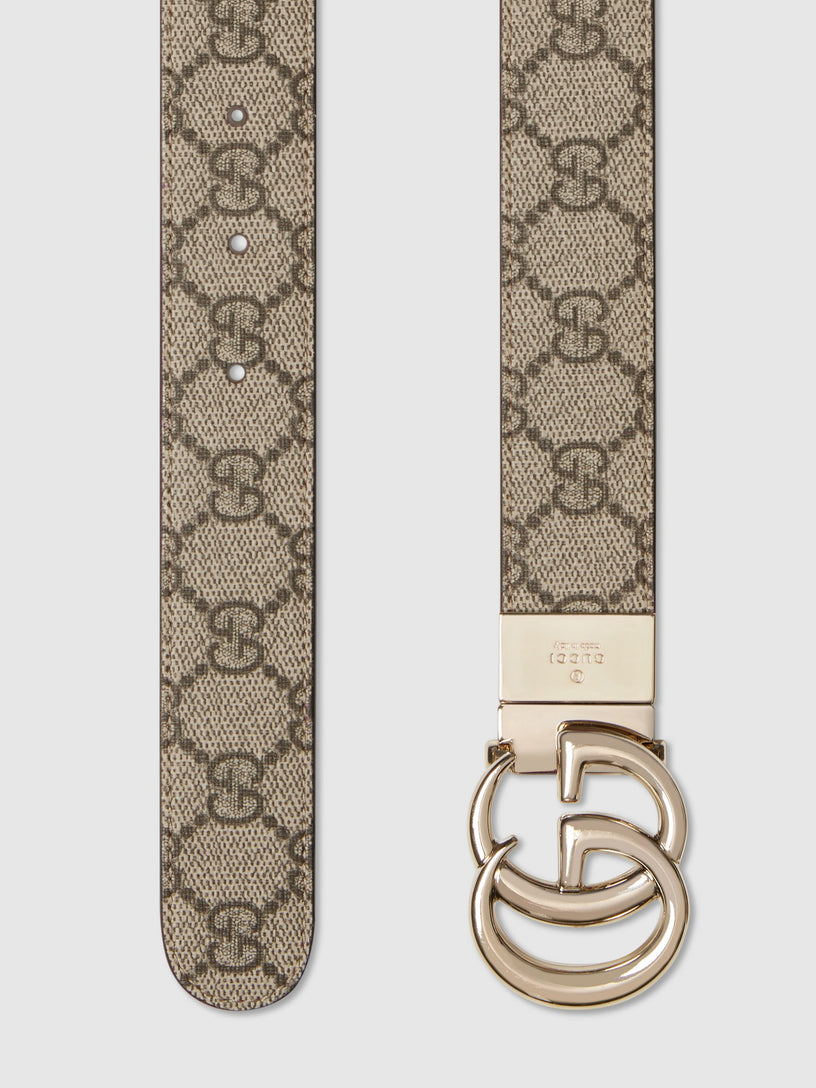GG Marmont Reversible Wide Belt