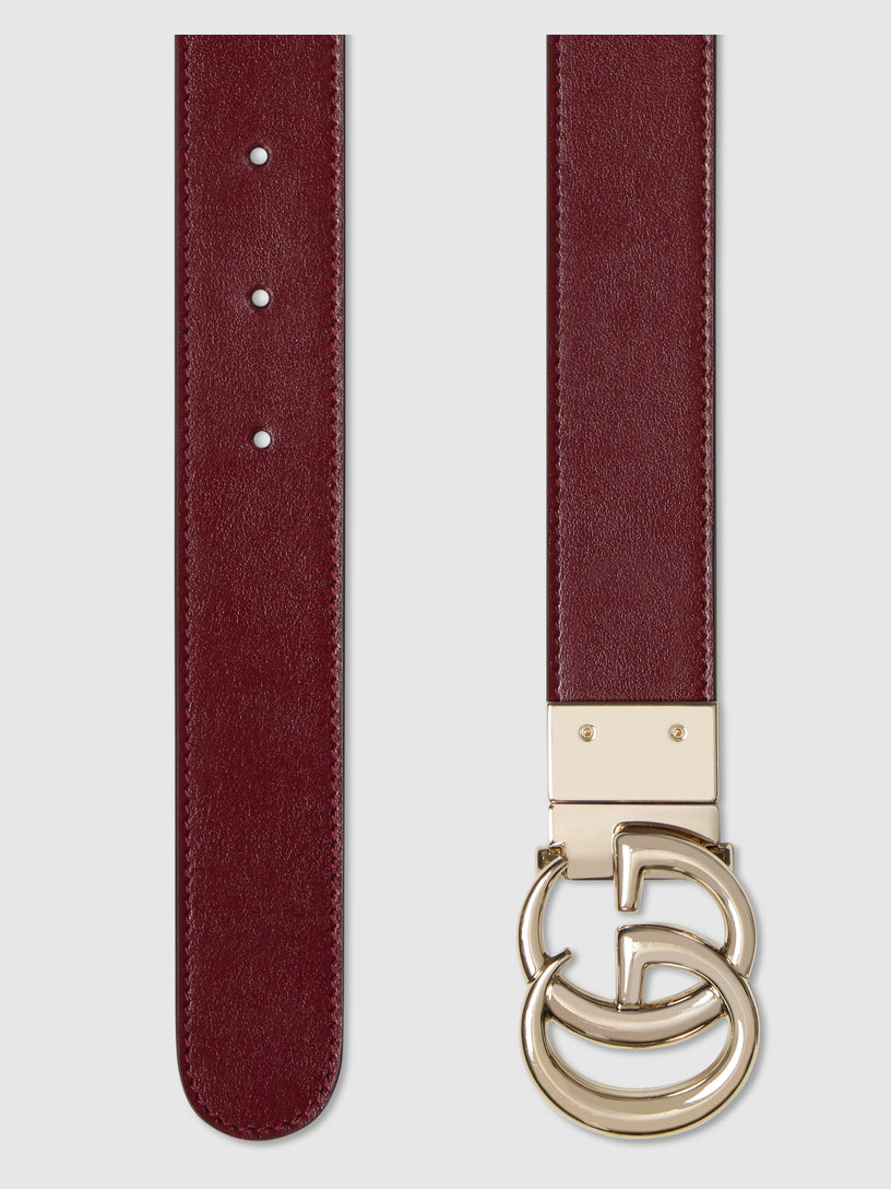 GG Marmont Reversible Wide Belt