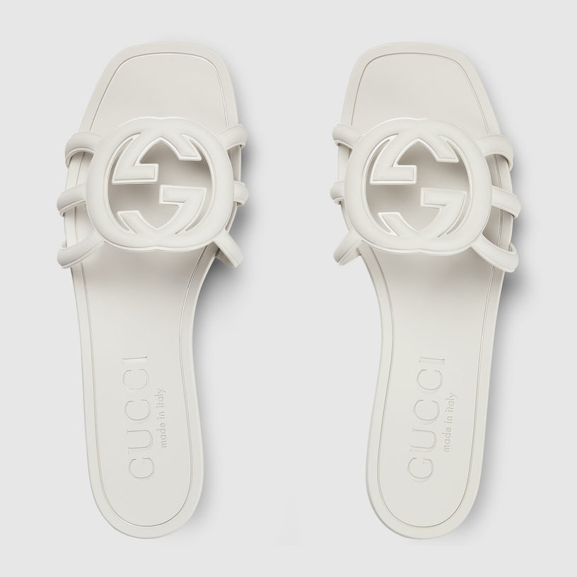 Interlocking G slide sandal