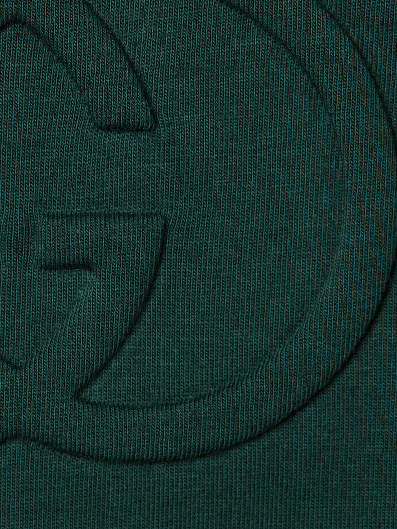 Cotton jersey T-shirt with embroidery