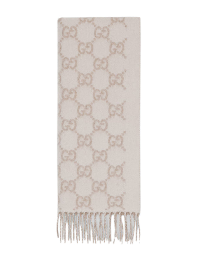 GG cashmere scarf