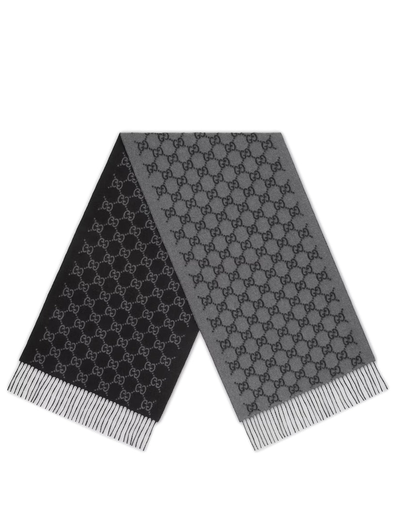 GG cashmere scarf