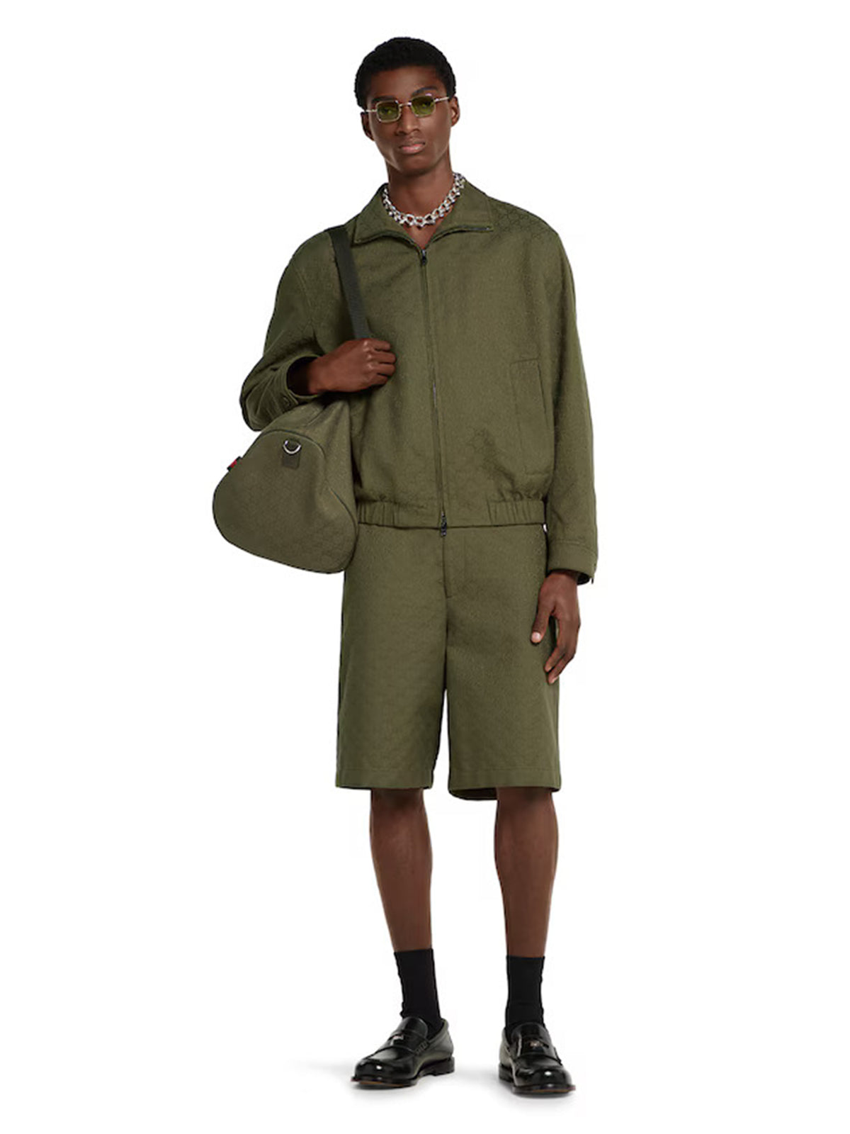 GG fabric shorts