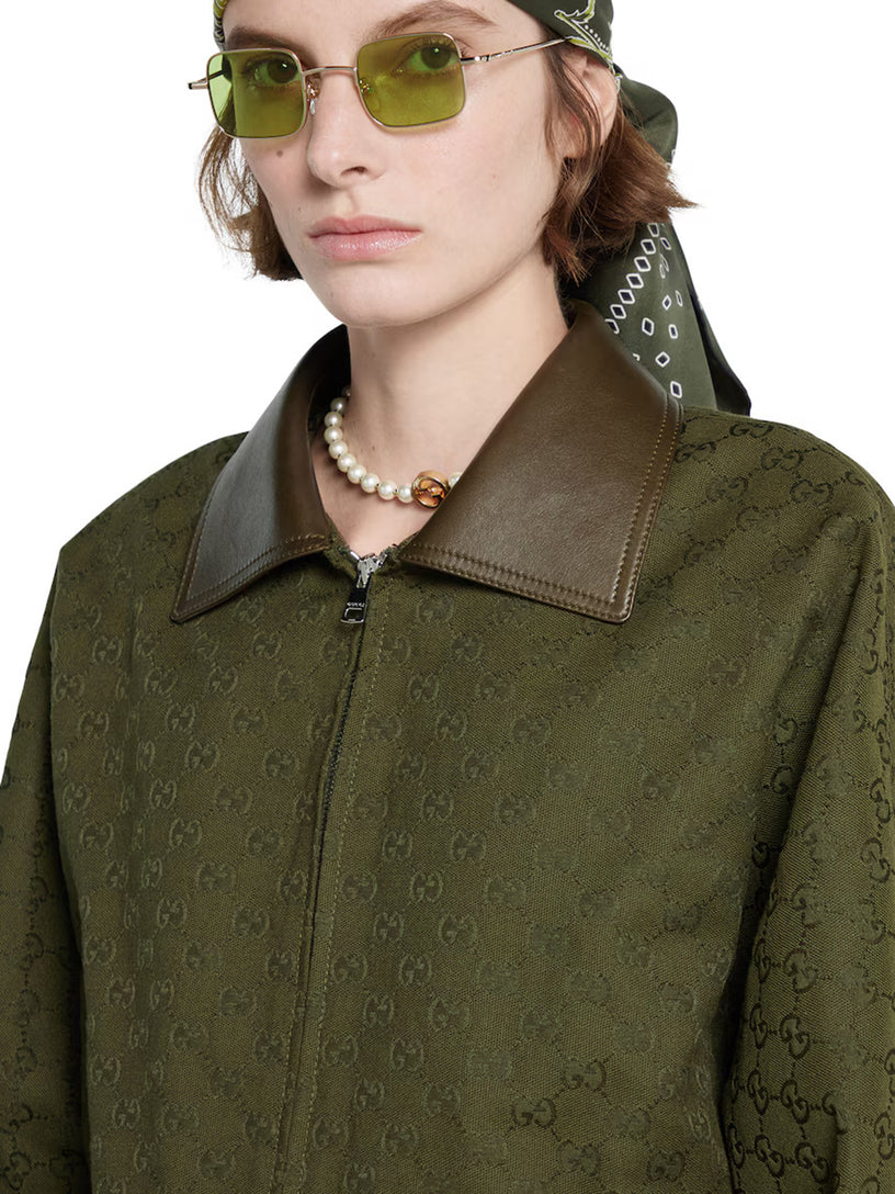 GG fabric jacket